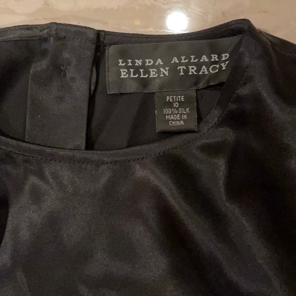 Vntg Ellen Allard for Ellen Tracy 100% Silk Blouse - Picture 1 of 5